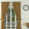 Rèm vải cửa sổ màu vàng