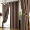 Rèm vải nâu hai lớp phòng ngủ 4 Rèm vải nâu hai lớp phòng ngủ