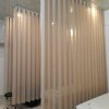 Rèm Voan lụa màu trơ dành cho spa 2 Voan lụa một màu thường lắp cho spa